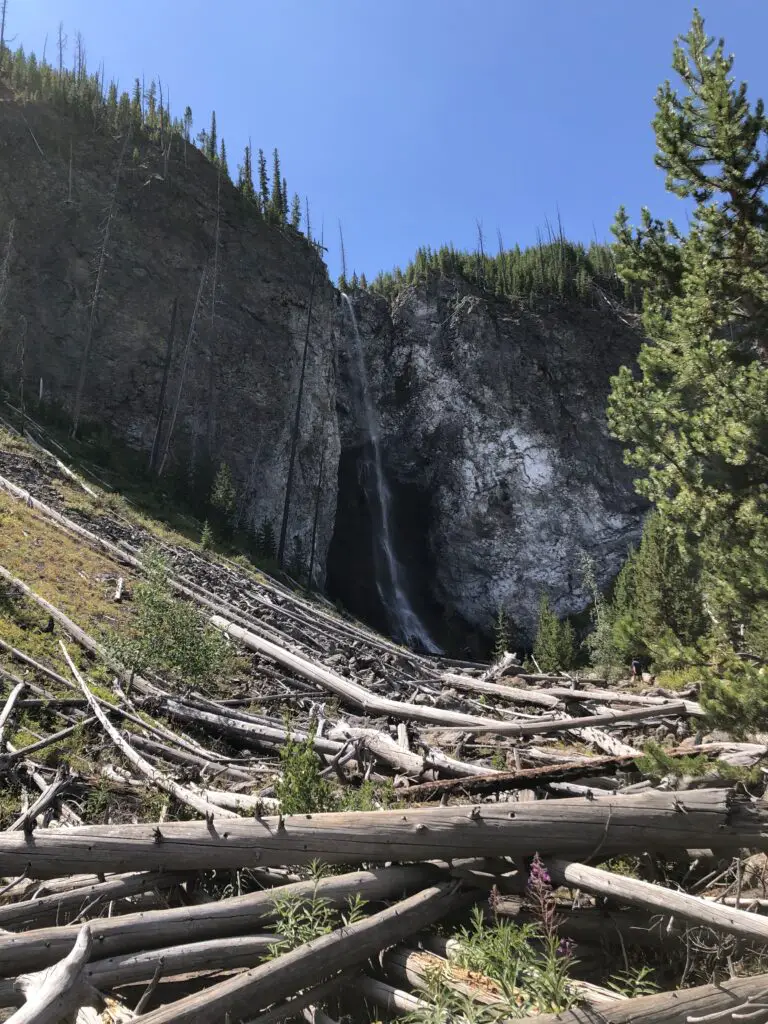 hidden falls yellowstone