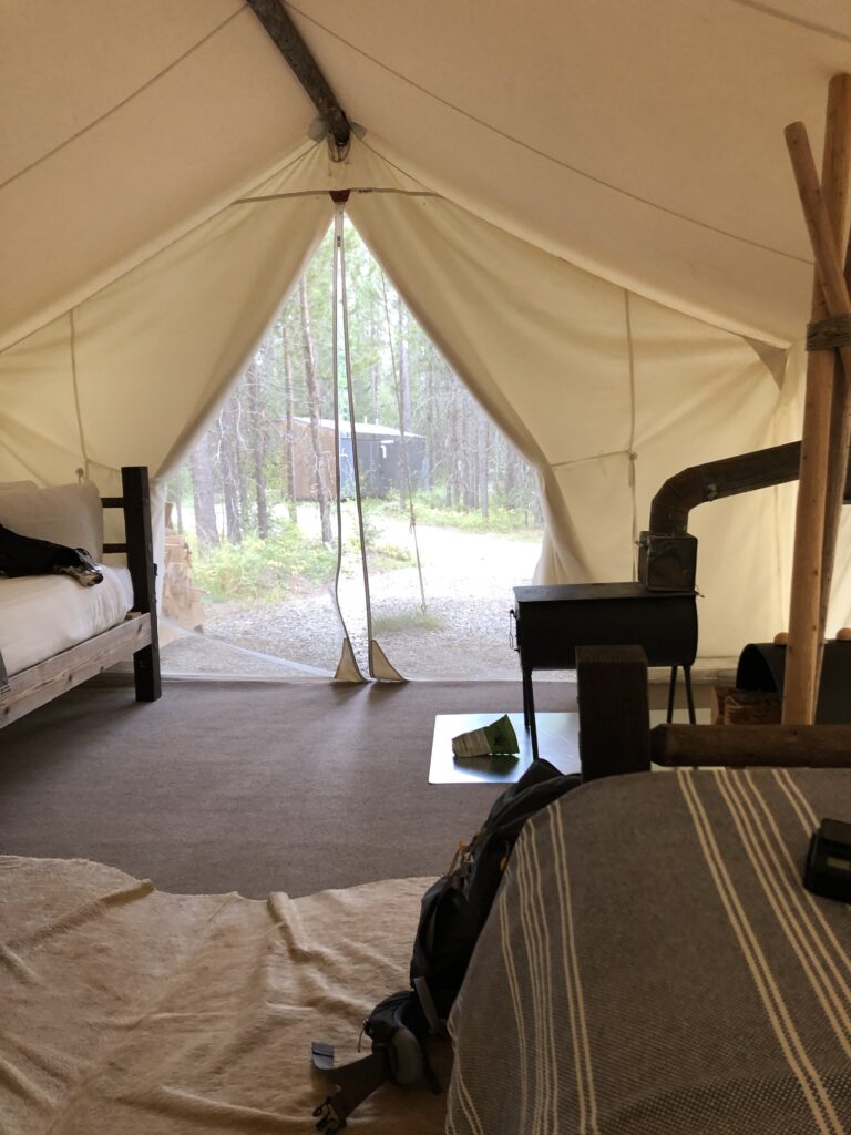 best camping near glacier park montana