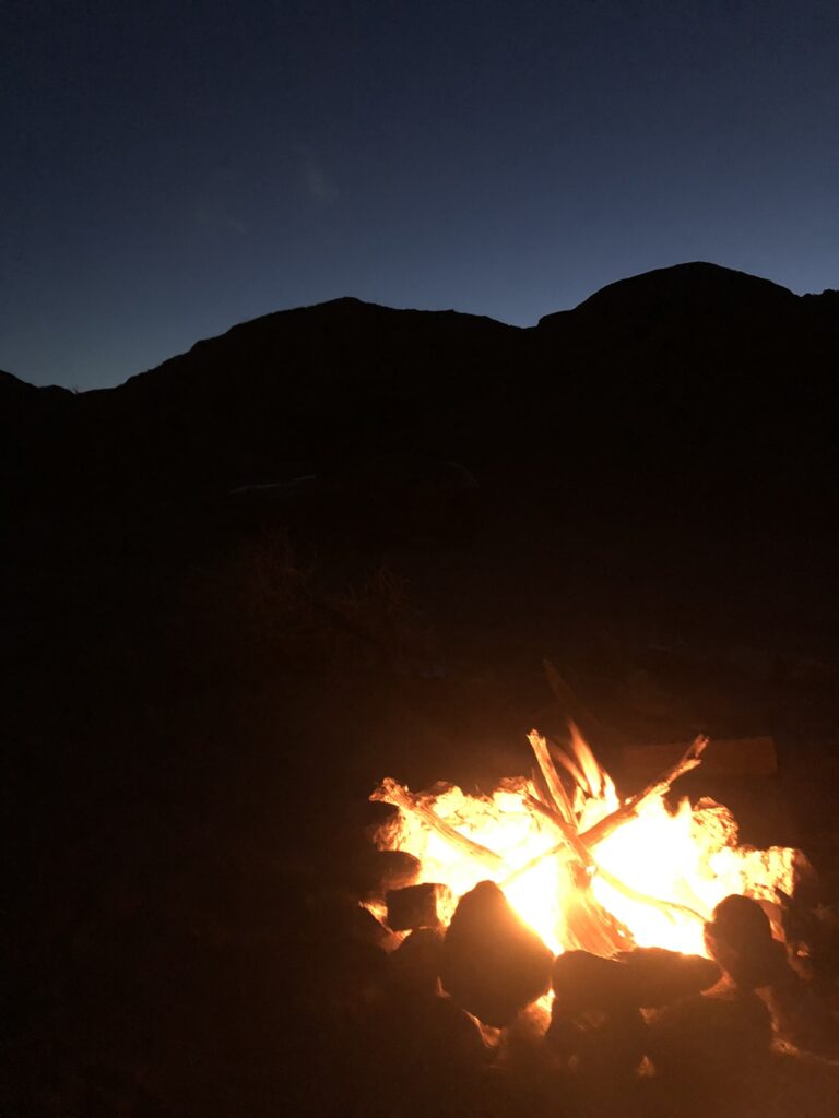 are campfires allowed in yellowstone